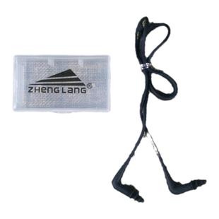 zhenglang征浪游泳耳塞防水硅胶专业带绳成人儿童鼻夹潜水套装备