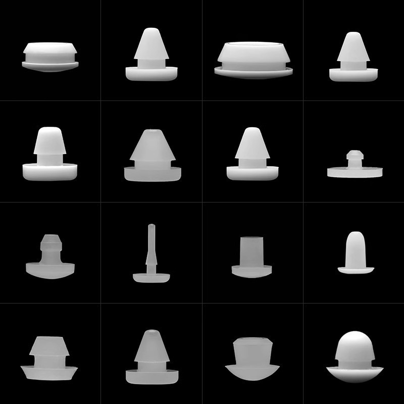 硅胶堵头防撞塞头堵头耐高温脚垫减震防尘塞橡胶塞门碰防撞螺丝孔