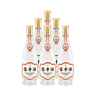 【酒厂直营】50度经典宝丰酒500ml*6瓶装清香型整箱大曲白酒