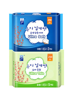 恩芝超薄日用干爽透气250mm*5p