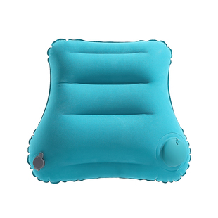 按压式充气腰垫户外旅行腰枕办公椅上班久坐神器背靠汽车靠枕护腰