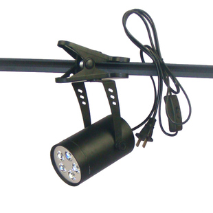 LED射灯夹子射灯3D画展灯婚庆地灯学习灯宠物射灯LED画展灯背景灯