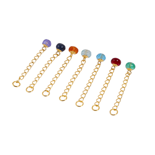 若华珠宝长相思 鸽血红宝石手链女18K金祖母绿多宝项链延长链配件