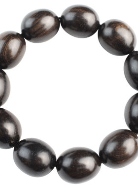 手链天然枣珠黄檀木料男女情侣