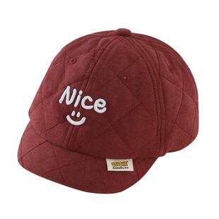 婴儿帽子秋冬韩版刺绣小童加厚棒球帽冬天男孩宝宝保暖防风鸭舌帽