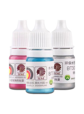 酋长大陆手涂漆金属漆(赠调色盘)