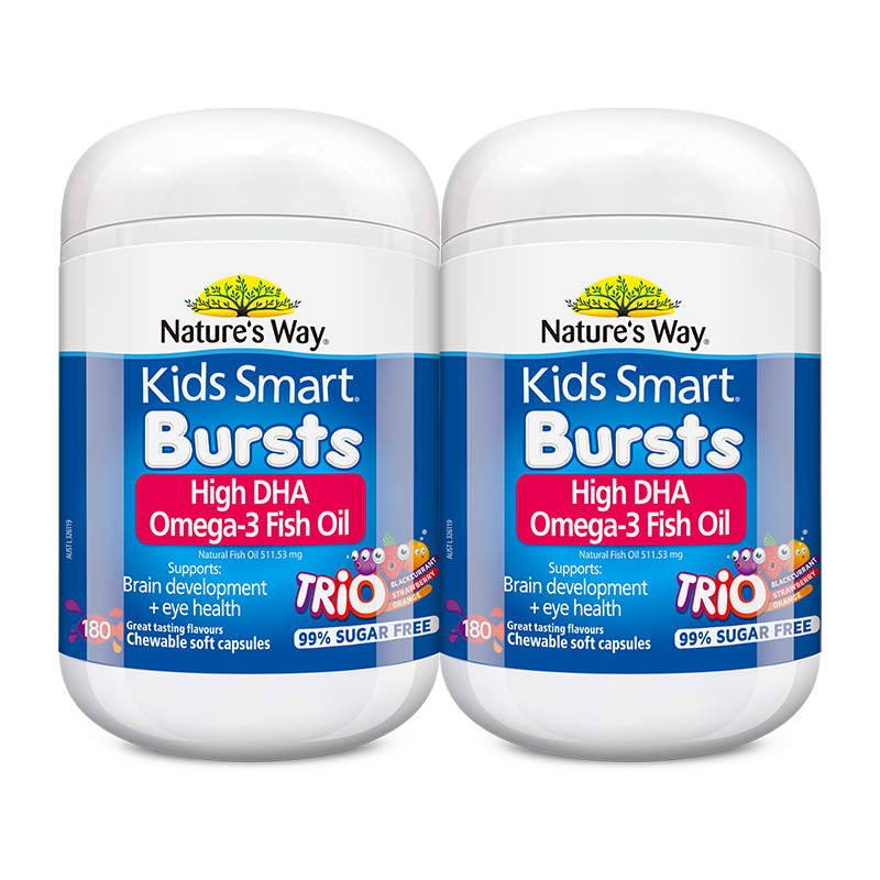 Nature's Way佳思敏婴幼儿DHA深海鱼油omega3学生