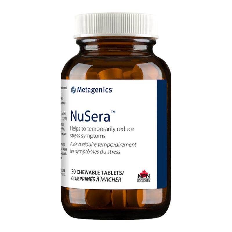 加拿大 Metagenics麦特金尼斯 NuSera 缓解压力 睡眠支持 30粒