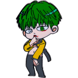 EXO金钟仁周边卡通金属徽章同款小卡包挂件摆件立牌饰品手办礼物