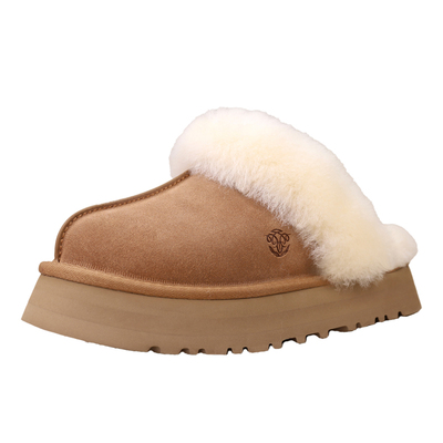 VES澳洲羊毛厚底拖鞋雪地靴