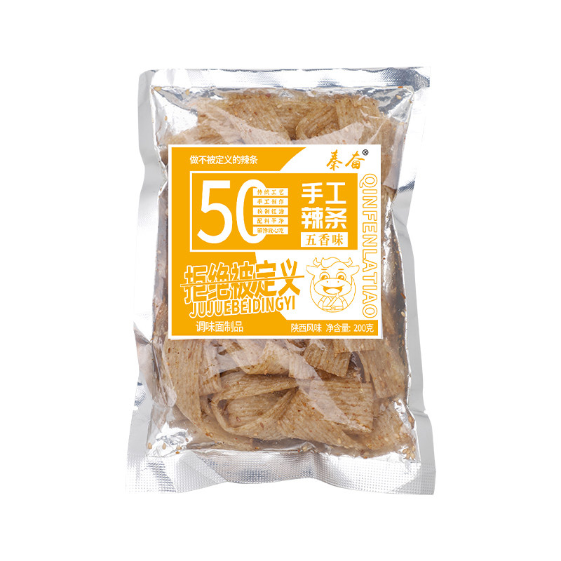 秦奋手工辣条干净配料表爆麻爆辣
