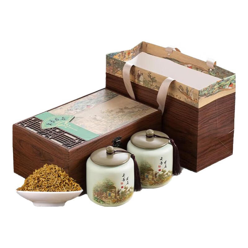 大师手作桐木关金骏眉红茶礼盒装