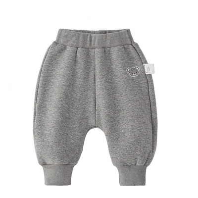 [抑菌抗静电]婴儿大PP裤宝宝秋冬休闲长裤小月龄束脚儿童加绒裤子