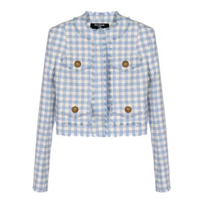 BALMAIN24秋冬新款女士短外套