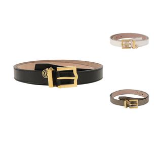 【自营】巴利BALLY 女士牛皮不可裁剪窄版皮带腰带2cm EMBLERY 20