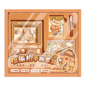 卡皮巴拉扭蛋本礼盒套装高颜值