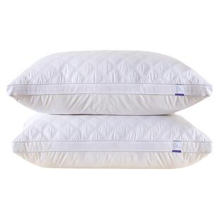 维也纳酒店枕头同款专用宾馆高级超柔助眠枕不塌陷枕芯一对装家用