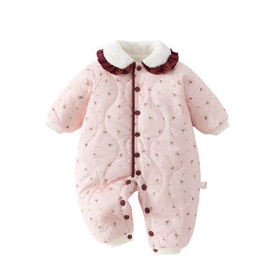 【2折专区】折扣店撤柜  冬季加绒加厚连体衣婴儿冬外穿200g夹棉