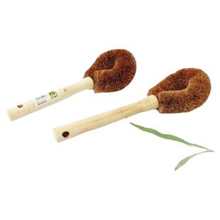 天然椰棕洗锅刷子木柄不伤锅不粘油棕毛刷锅擦锅厨房洗锅神器清洁