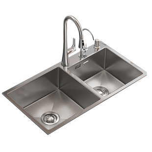 【大尺寸】东鹏洗菜盆厨房水槽大双槽85x45/88x48/99x50/110x50/