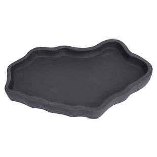 黄缘闭壳龟专用饮水盆 安缘台缘洗澡盆生态环境造景饲养箱专用缸