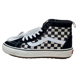 Vans正品 SK8 Mte-1 棋盘格百搭休闲高帮板鞋 男女款 VN0A5HZYA04