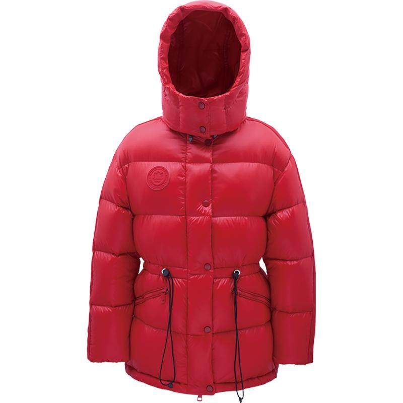 LINCCHIC金羽杰短款羽绒服女款冬季新款超轻亮彩面包服羽绒服2325