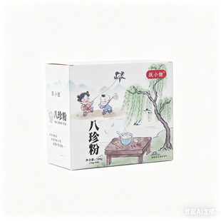 跃小鲤无麸质八珍代餐粉儿童成人无麸质怀山药芡实药食同源四神汤
