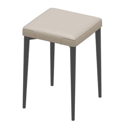 顾家碳素钢PVC仿皮现代简约餐椅