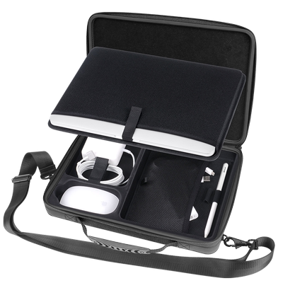 smatree电脑包手提包硬壳时尚