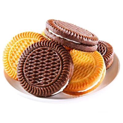 怀旧牛奶夹心饼干多口味独立包装