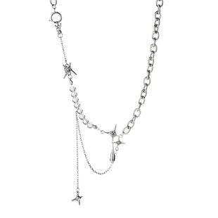 VOYAGE甜酷辣妹毛衣链小众轻奢项链女ins嘻哈链子配饰女款锁骨链