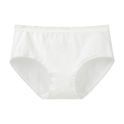 英国lobesli白色少女内裤女全棉a类纯棉抗菌可爱三角底裤中腰短裤