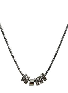 闪钻圆环蛇骨链链钛钢不掉色