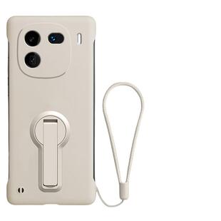 无边框带支架适用vivoiqoo15手机壳12pro高级感11超薄13肤感保护套iqooneo10镜头全包防摔Z9x/8/7/5男女外后