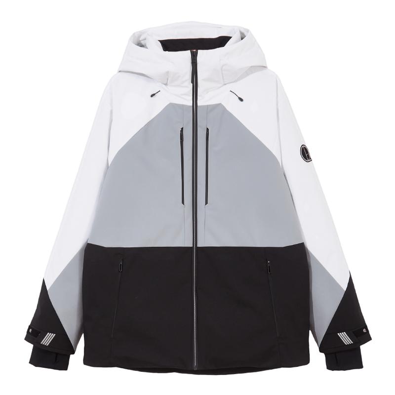 杰克琼斯反光字母羽绒服