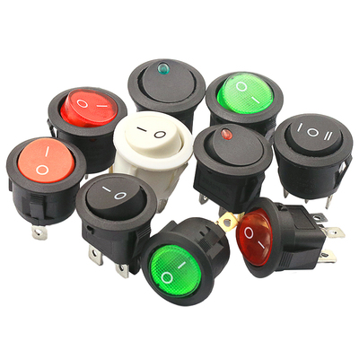 船型开关船形圆形翘板