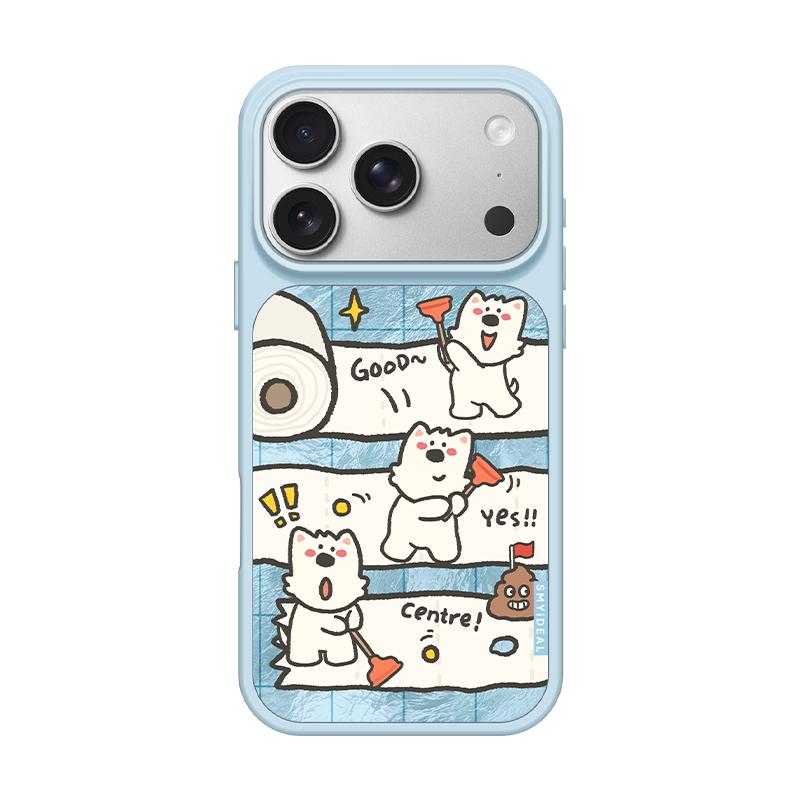 卷纸小狗适用苹果17手机壳iphone17promax新款13磁吸16promax创意ins风个性18pro简约16pro高级15女14外壳12