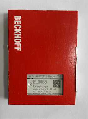 议价德国BECKHOFF倍福 模块 EL3058 EL2521 EL1008-0000 EL6692