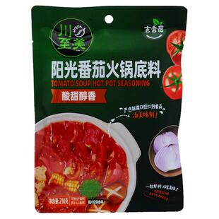 川至美番茄火锅210g番茄汤面牛腩米线新疆番茄酸甜味美四川火锅料