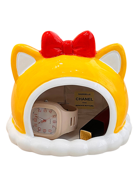 可爱入户玄关钥匙收纳摆件桌面置物架高档客厅装饰品乔迁新居礼物