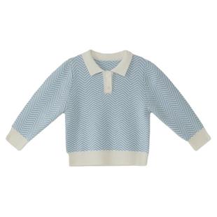 （董生活推荐款） 100%羊绒宝宝POLO毛衣秋冬款羊绒衫 柔软保暖