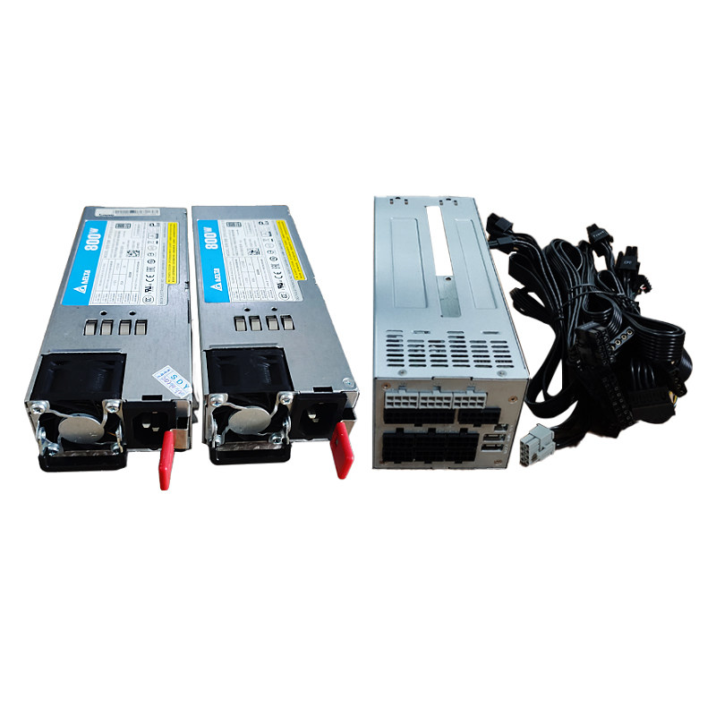 全新台达1+1冗余电源800WDPS800A