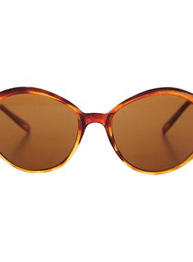 古着超大猫眼紫外线防护女士太阳