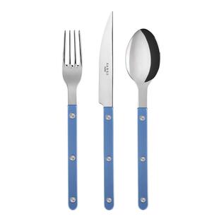 sabre paris新品珍珠白牛排刀叉西餐餐具刀叉套装法式高级勺子蓝