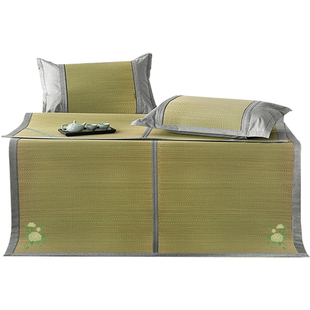 绿健天然蔺草席凉席2025新款夏天家用学生宿舍可折叠空调老式席子