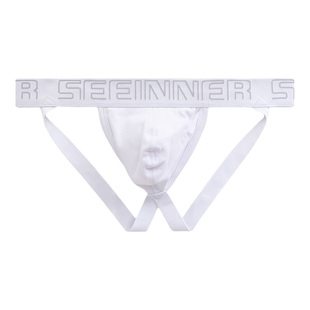 春夏男士双丁内裤低腰性感提臀丁字裤男生纯棉透气后空露臀短裤衩