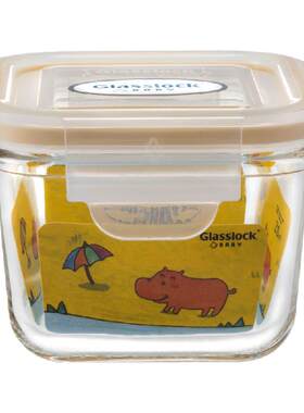 Glasslock进口钢化玻璃辅食盒