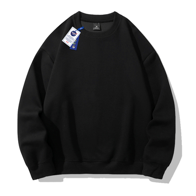 美式重磅加绒加厚长袖卫衣男女款