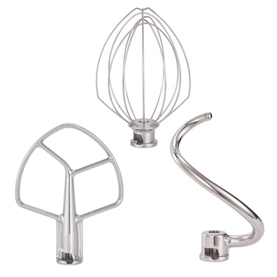 5QT不锈钢面团钩搅拌拍打蛋球